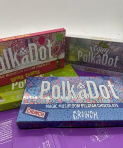 polka dot chocolate bars